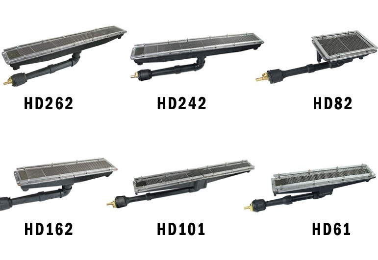 Flameless Gas Propane Heater Burner Infrared Catalytic For Powder Coating Oven