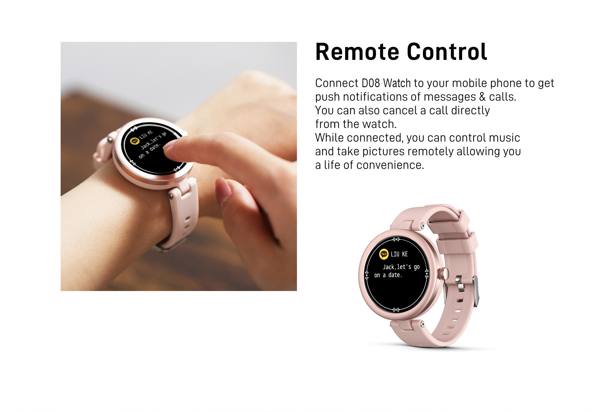 Dual Mode Bluetooth 1.09inch Smartwatch Activity Tracker For Blood Pressure