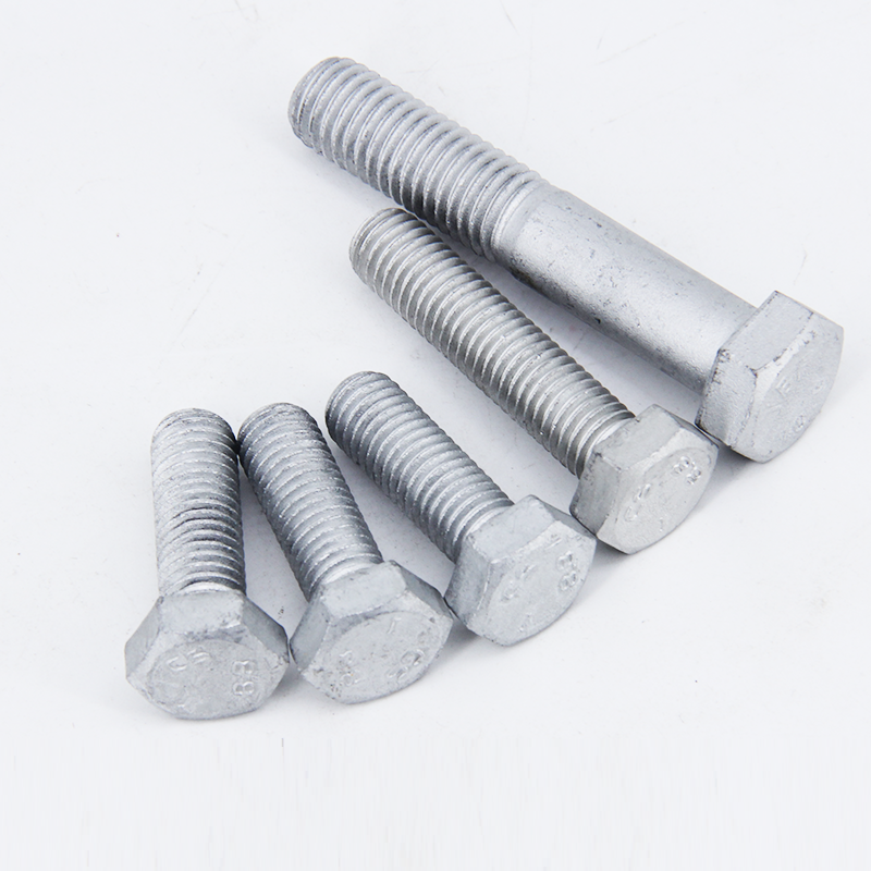 DIN931 DIN933 M6-M36 Dacromet Hexagon Hex Head Bolts Hexagon ANSI Hexagon UNC UNF