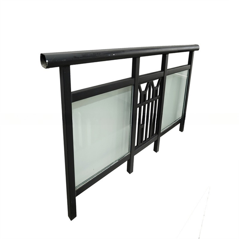 Frameless Aluminium Balustrade Systems Glass Railing Satin Finish For Balcony