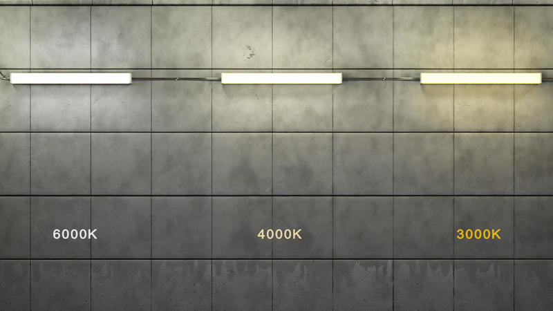 COMLED LED Batten Fixture Wall Mount with Linkable
