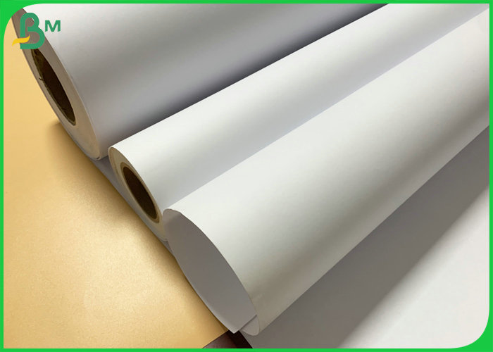 Wide Format 24" x 150' CAD Rolls 20lb Ink Jet Bond Paper Rolls with 2" Core
