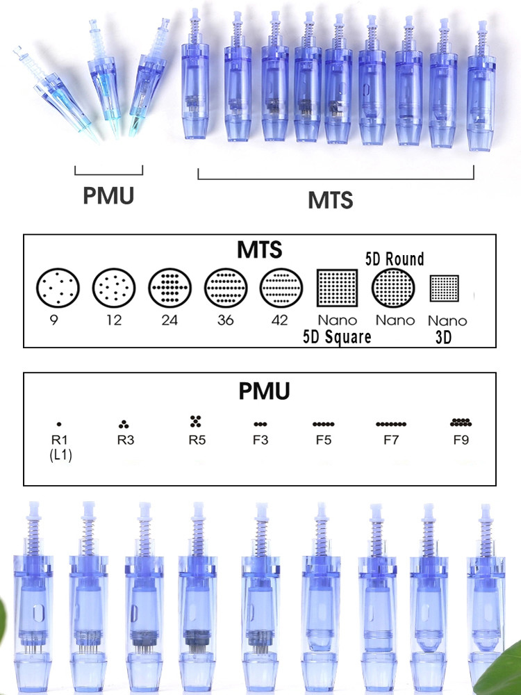 Dr pen A1-W Wireless Electric derma pen micro needling dermal matrix therapy Bayonet Prot Needle Cartridges dermo pen