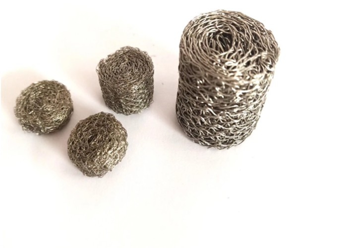 3cm 304SS Silencer Knitted Wire Mesh Gasket / Heat Shield Gasket