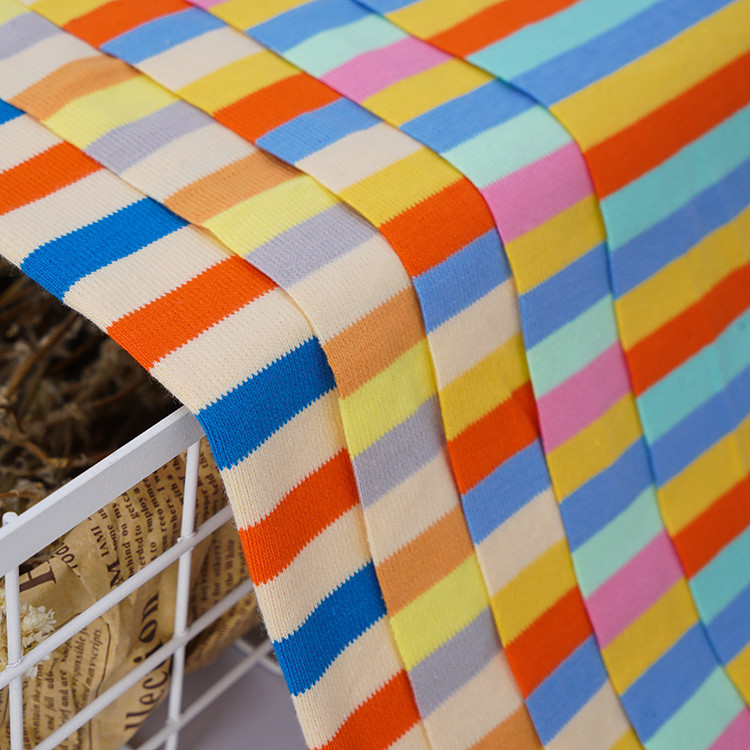 Soft And Comfortable Skin-Friendly And Healthy Striped Cotton Fabric For Hoodie