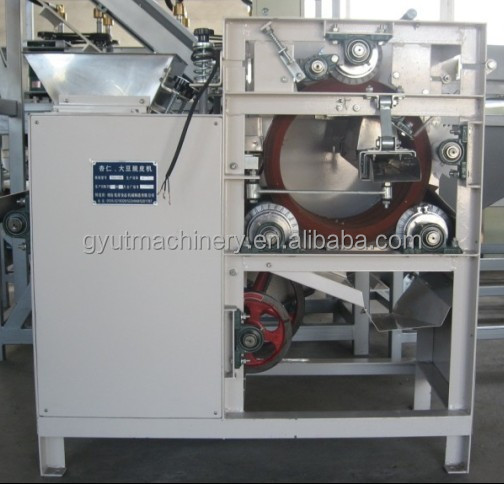 85-95% Whole-Kernel Rate Wet Peeling Machine for Apricot Kernel Cracking and Cracking