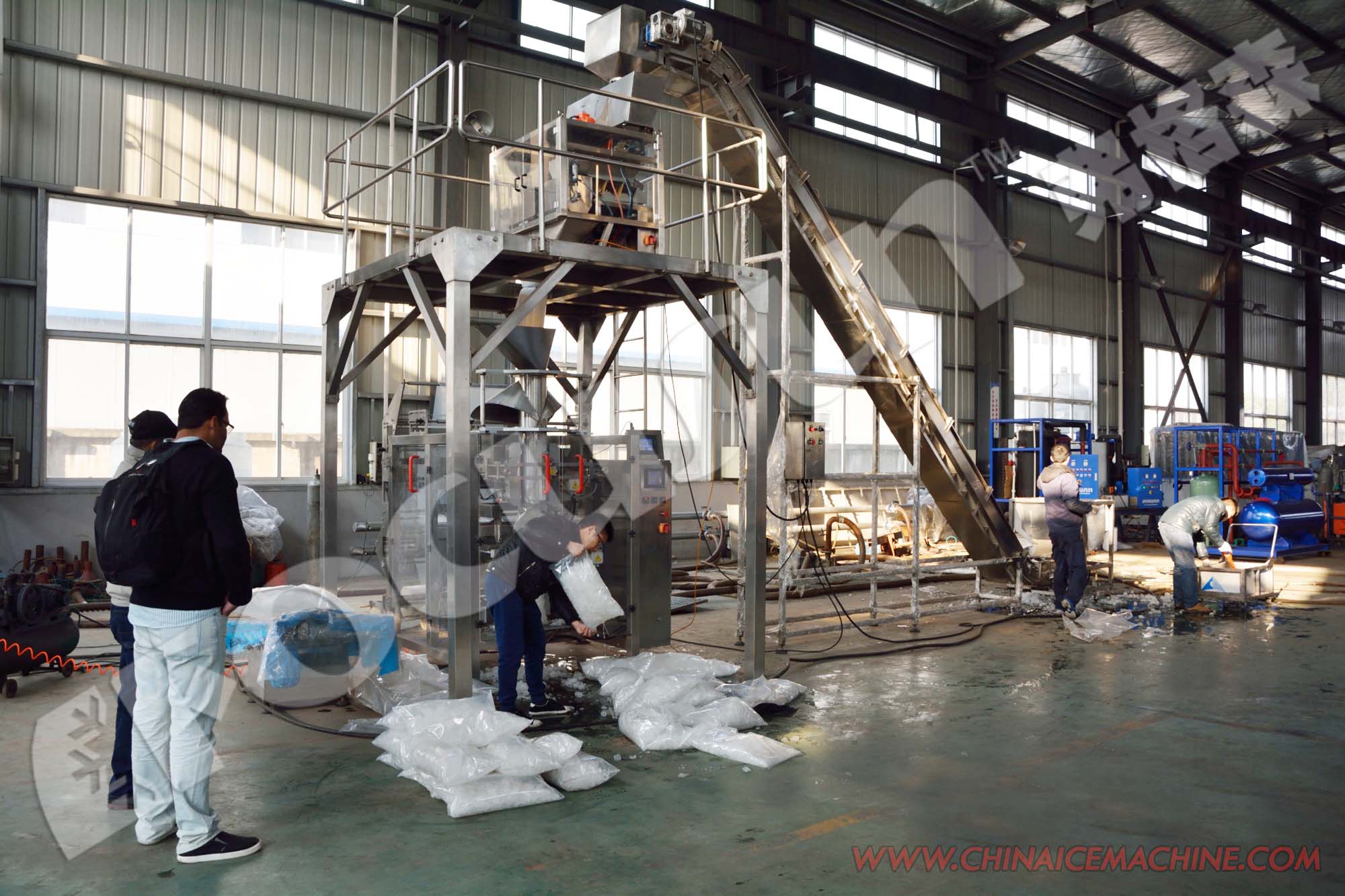 1ton/24hours-30ton/24hours Direct System Block Ice Machine with Video Technical Support