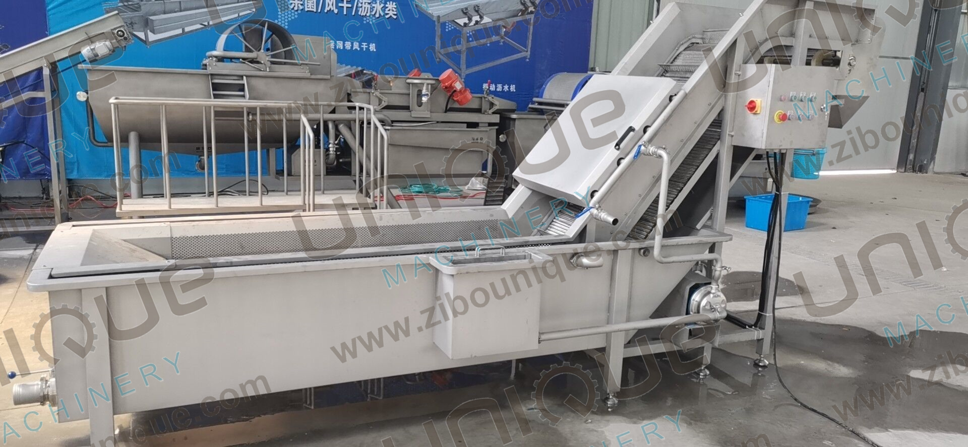 4.5 kw Ice Hanging Machine for Meat Fish Shrimp Prawn Crab in Aquatic Product Industry