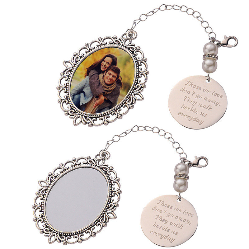 Sublimation Blanks Memorial Pendant Ornament Sublimation Gifts