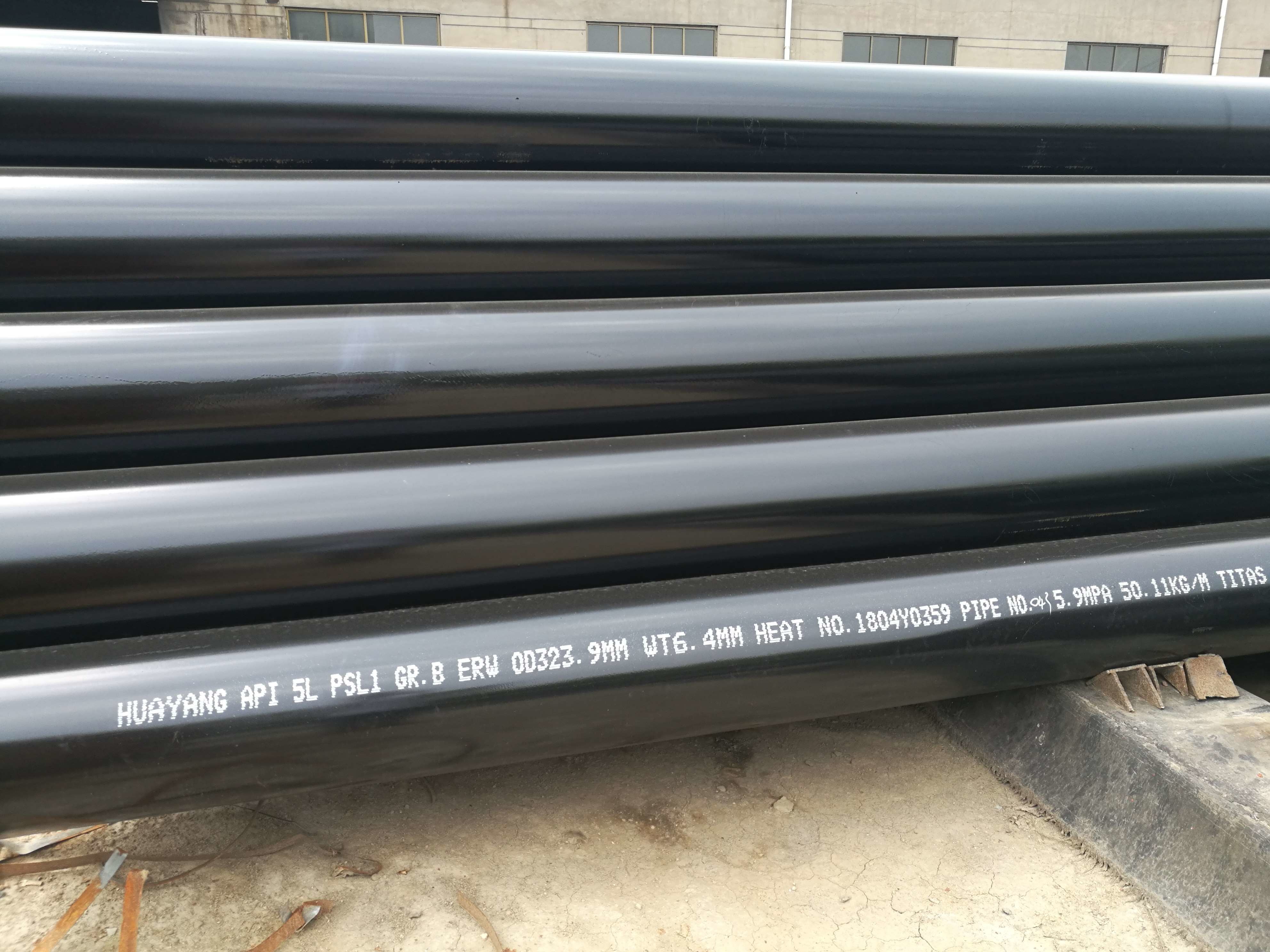 Construction Field EN10217 812.8mm ERW Carbon Steel Pipe