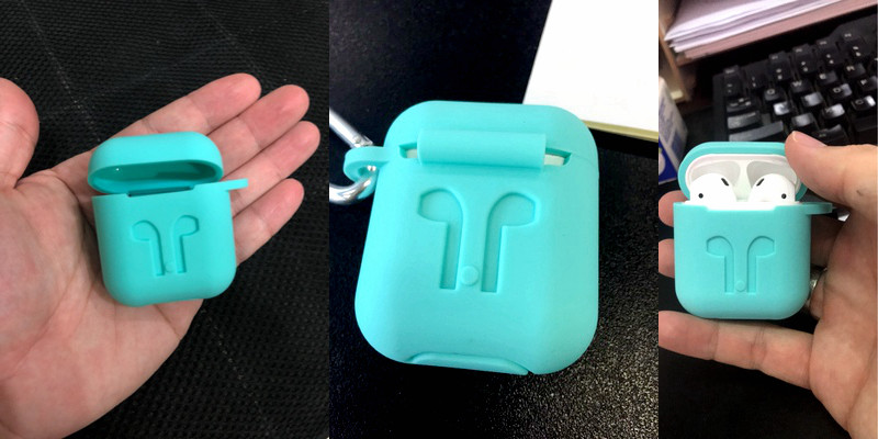 best seller in Amazon customized logo Hot Selling Colorful Soft Silicon Case for Airpod Headset