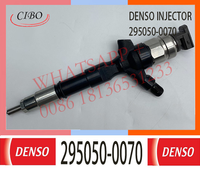295050-0070 Neutral Common Rail Diesel Fuel Injector 23670-30380 For DENSO TOYOTA