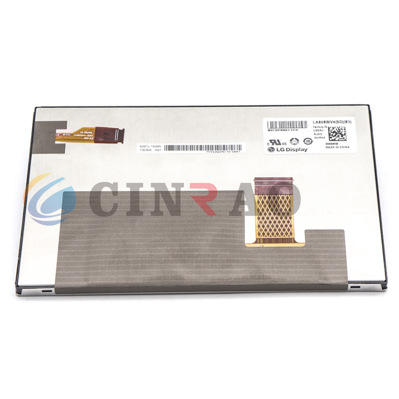 8.0 INCH LG TFT LCD Car Panel LA080WV4 SD 03 ISO9001 Certificate Approved