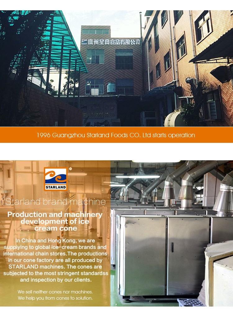 Stainless Steel Sugar Cone Machine Ice Cream Cone Production Line