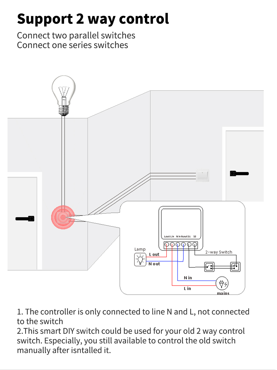 tuya wifi App Timing Home Smart Switch Socket WiFi Smart Switch Interruptor Inteligente Relay support voice control