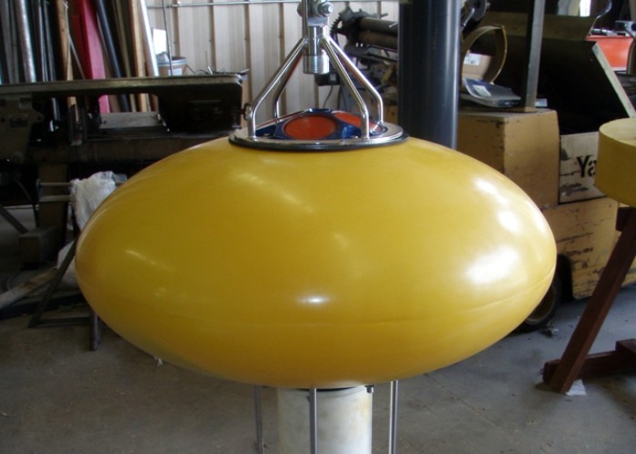 EVA PE Material Marine Mooring Buoy Single - Floater With Good Corrosion Resistance