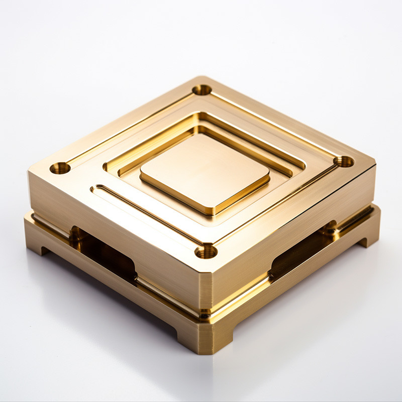 Custom Brass CNC Machining Parts CNC Lathe Machine Parts Milling CNC Machined Part
