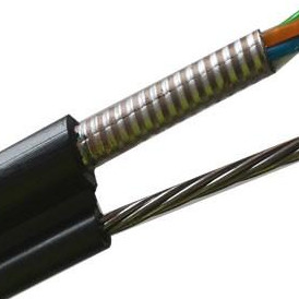 Mini Figure 8 Cable Self-Supporting Fiber Optic Cable 24 Core Figure 8 Steel Armored GYXTC8S