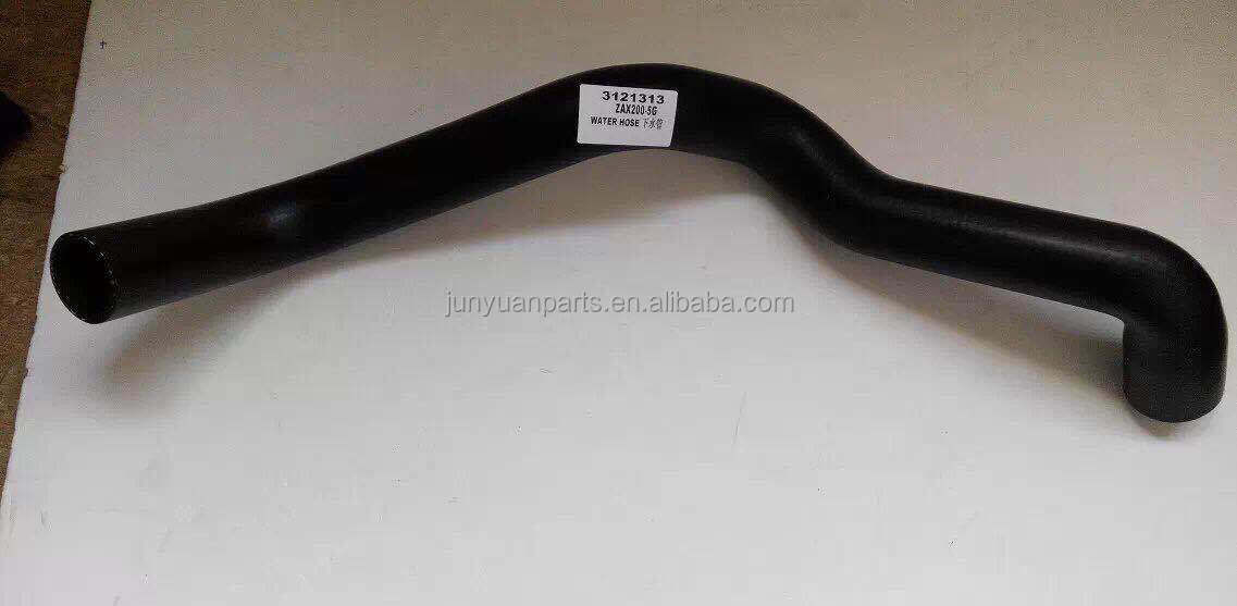 Support OEM Water Hose Excavator Spare Parts for ZX210H-5 Radiator Hose 3121313