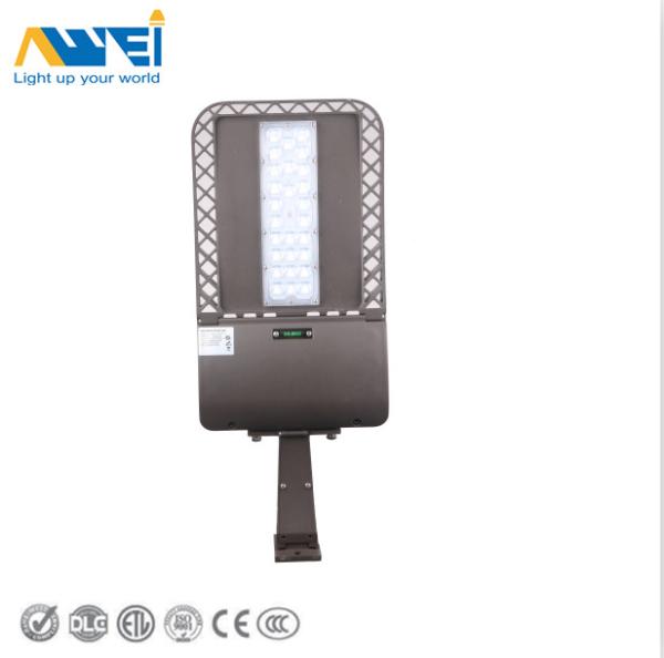 100W IP65 LED Parking Lot Fixtures , Outdoor Lighting Street Lamps Long Working