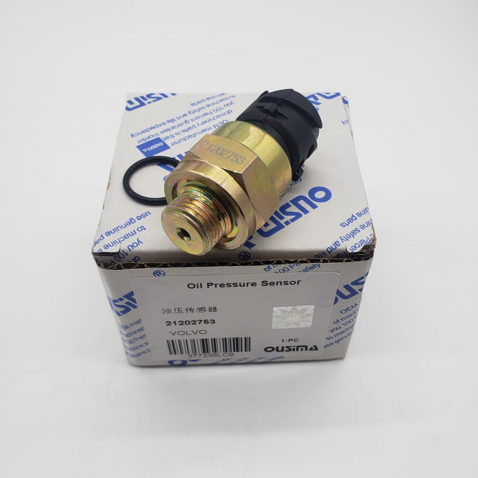 Excavator Oil Pressure Sensor Switch 21202753 For