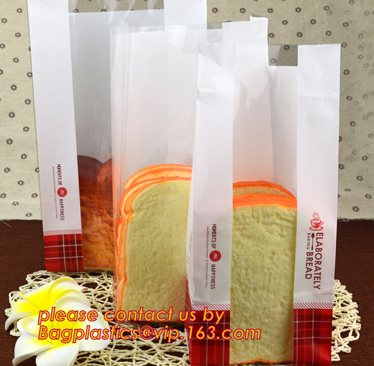 wax coated bag pe coated bag central strip window bag side window bags perforated bag crip hot bag grill/chicken bag