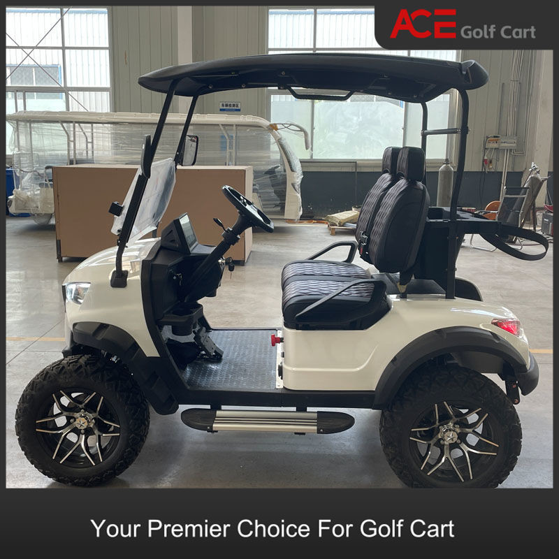 Custom Electric Mini Golf Buggy Top Speed 35km/H Golf Carts White Color