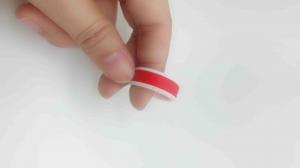 Buy cheap 2 Layered Finger Slap Mens Silicone Rings , Double Finger Medical Grade Silicone Rings product