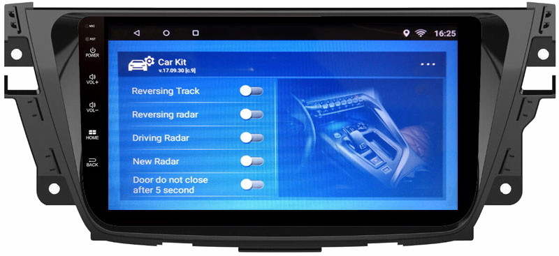 Ouchuangbo car radio multi media stereo android 6.0 for MG GS with bluetooth SWC BT AUX 4 Cores