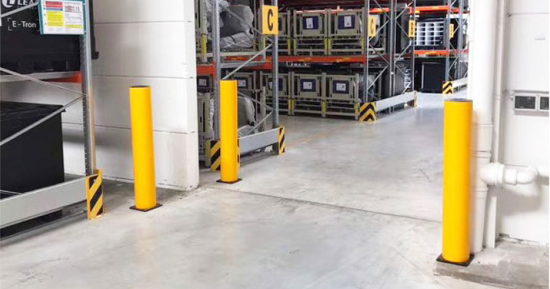 Safety Bollard Anti-collision Post Bollard Traffic Guardrails
