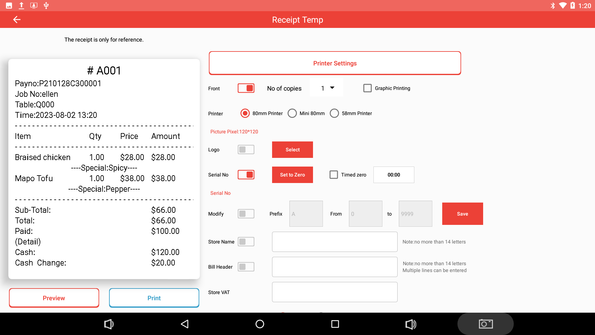 Convenient POS Retail Software for Supermarket Restaurant Grocery Bakery Retail Store