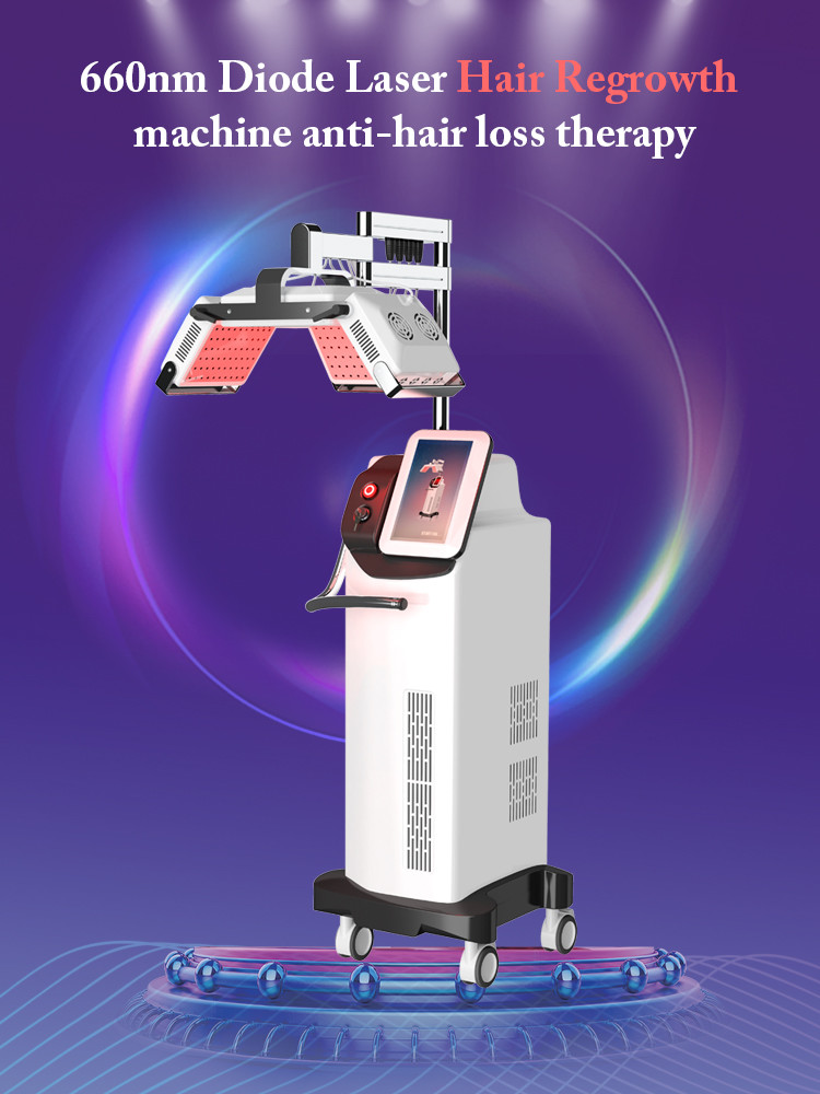 660nm Diode Laser Hair Growth Machine , Anti Hair Loss Treatment Machine