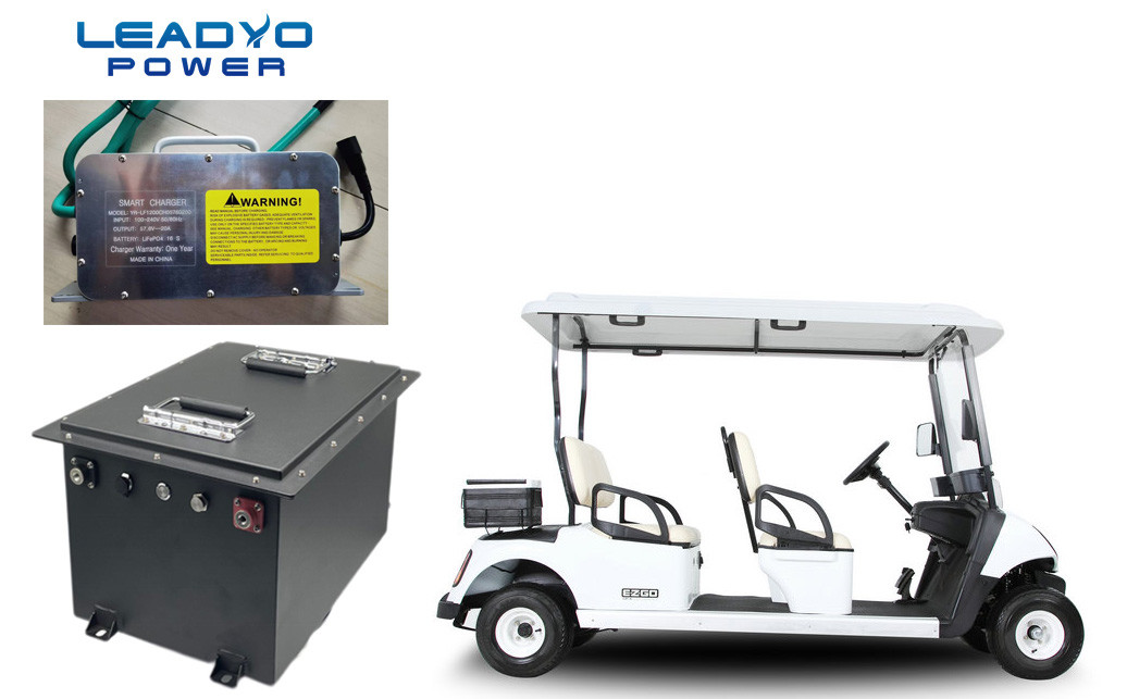 Deep Cycle Golf Car Batteries 48V LiFePO4 Battery Pack​100Ah Lithium Golf Cart Battery Pack 48V 60Ah Golf Car LFP Batte
