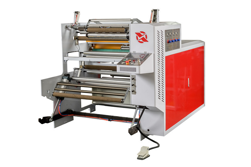 Two Lines Film Rewinding Machine LDPE Rewinding Width 50-550mm