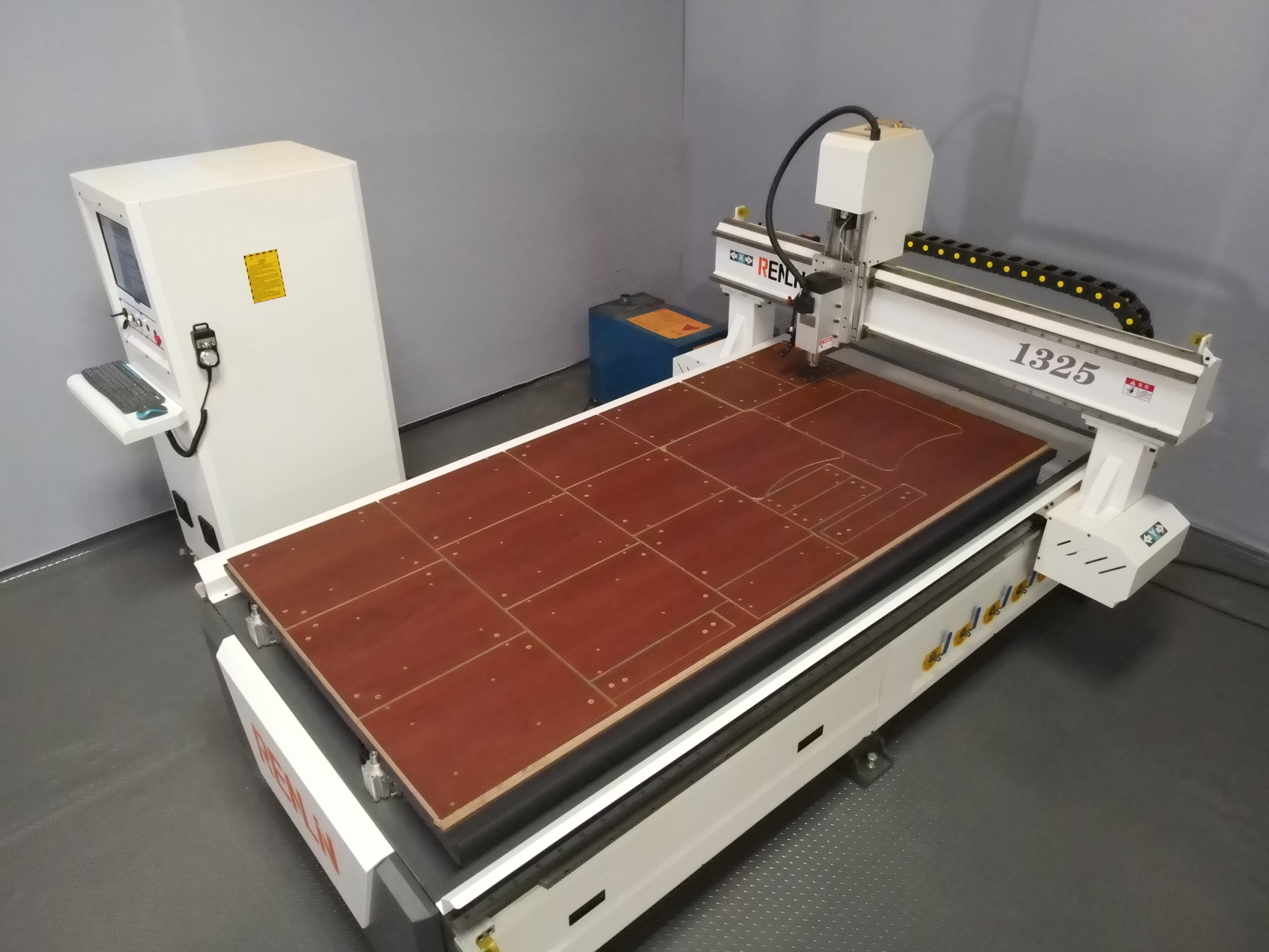 Woodworking 3 Axis Cnc Router Machine 6kw 40m/Min