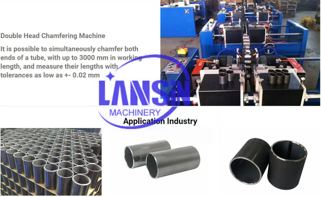 Double Head Chamfering Machine for Metalworking Jobs