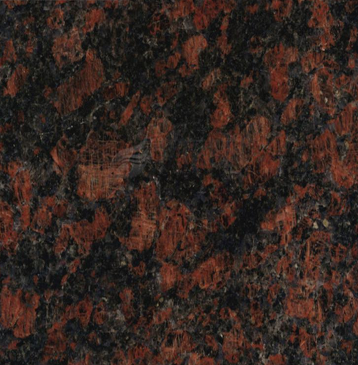 Tan & Brown Granite Stone Tiles 17mm-200mm Thickness For Kitchen Countertop