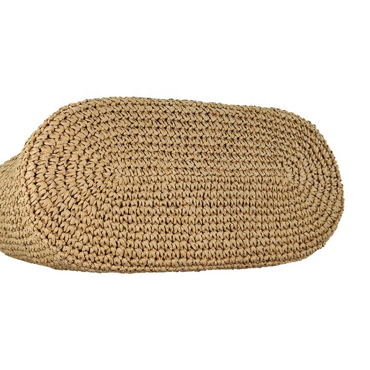 Summer High Quality Large Handmade Fashion Women Beach Tote Straw Bag