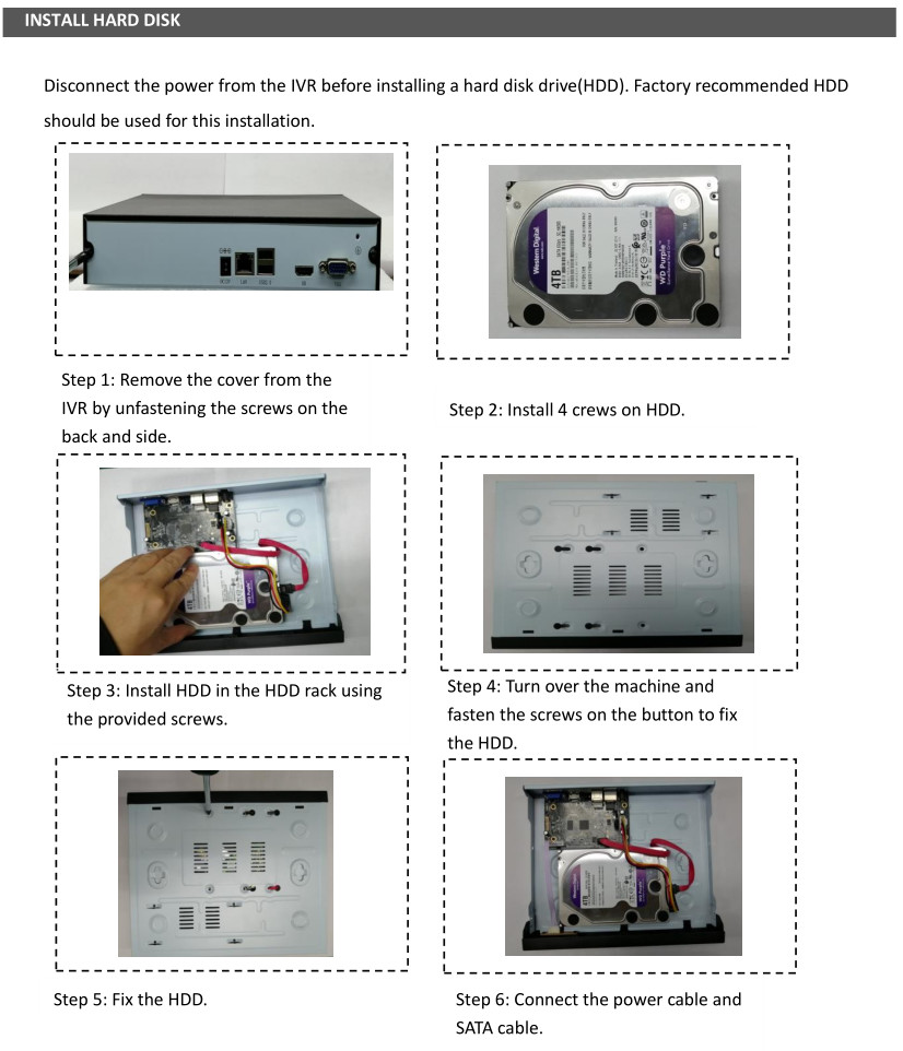 H.265 128CH 4K 5MP 24 SATA HDD 640M incoming bandwidth intelligent analysis function NVR network security system