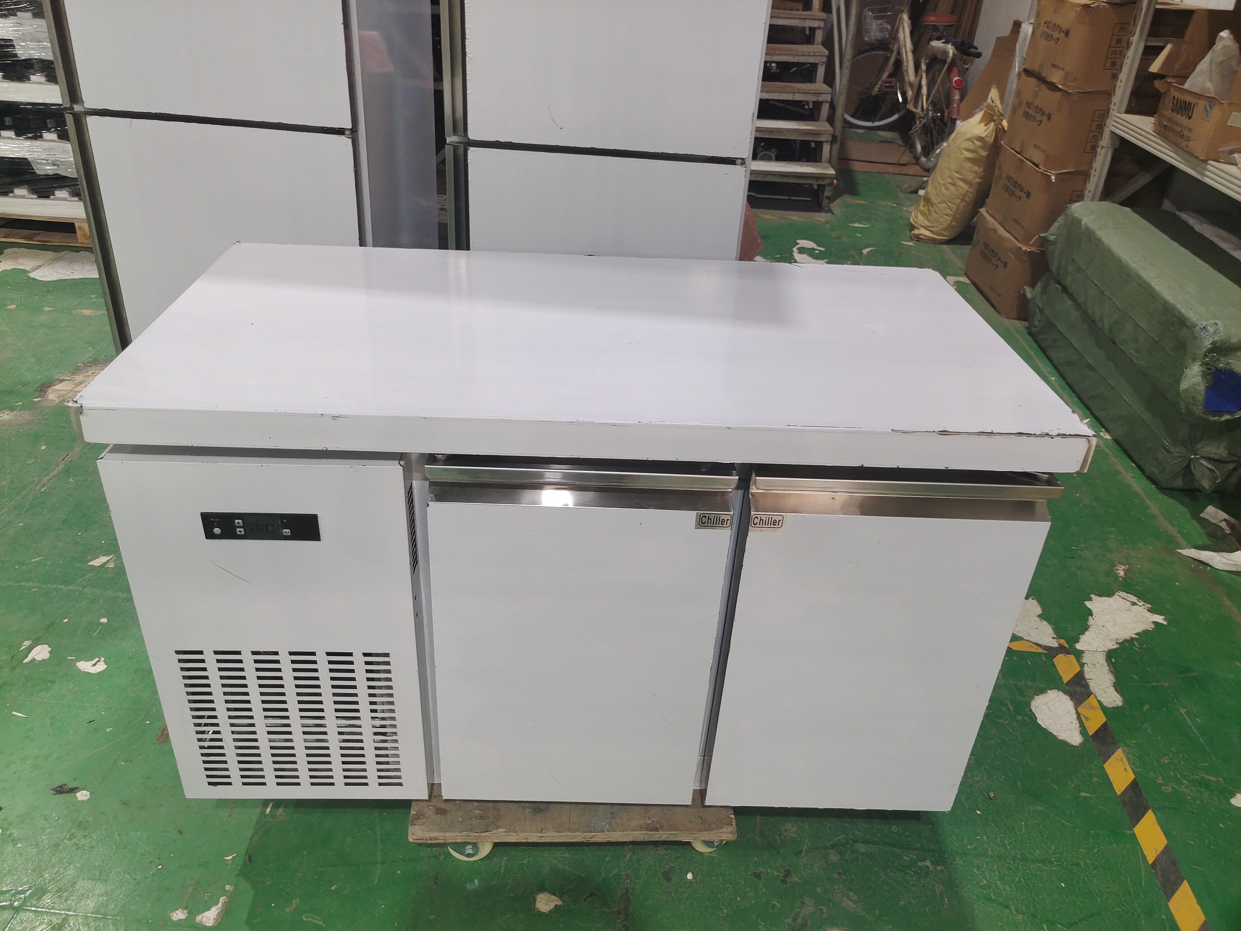 Commercial Counter Table Stainless Steel Under Counter Refrigeration Kitchen Equipment