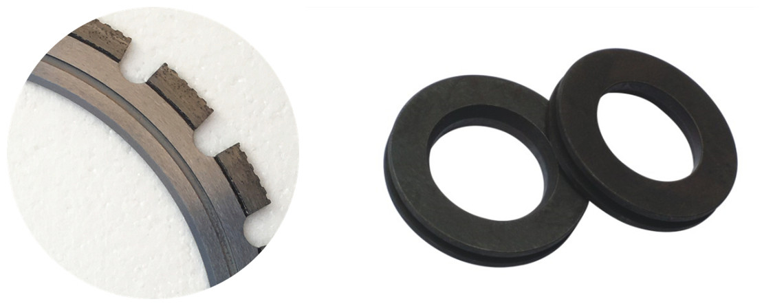 ISO9001 14 Inch 20 Inch Arix Segments Diamond Ring Saw Blade