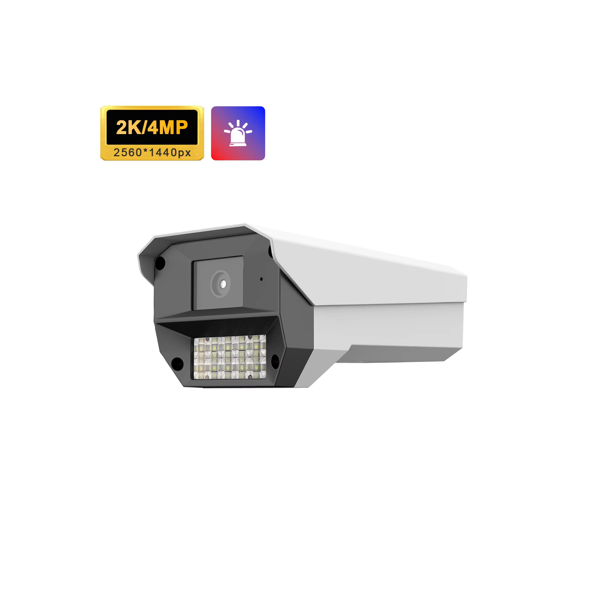 Outdoor Ip66 Waterproof POE IP Bullet CCTV Camera 4mp Dual Light Night Vision Network HD Starlight P2P Security Camera