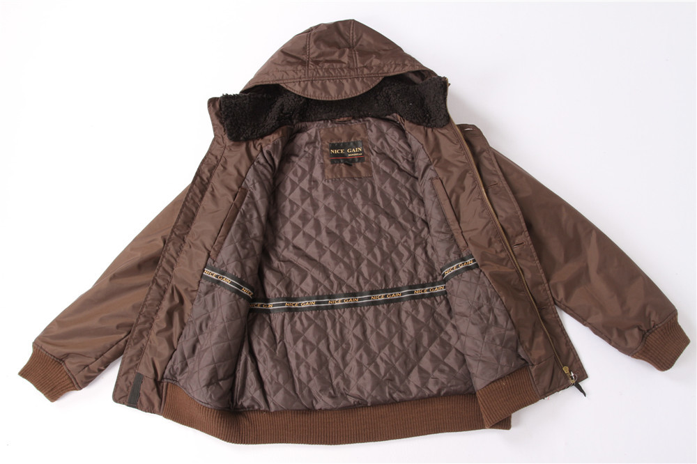 Men's Heavy coats , Men's Heeavy Jacket, Detachable Hood, Metal zipper