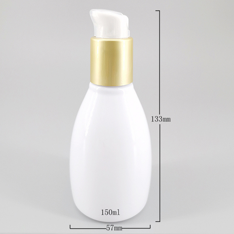 PET 19g Round 5.3oz Cosmetic Lotion Bottle