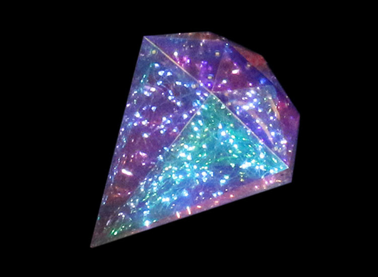 LED diamond-shaped light tree hanging light outdoor waterproofing scenic spots light festival decorative lights