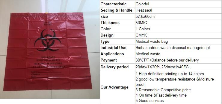 Biodegradable disposable trash plastic bag for garbage oxo biodegradable garbage bags, Medical Trash Bin Liner Bags Bioh