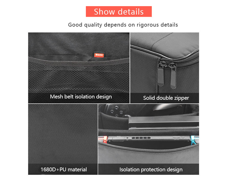 For Nitendo switch game console cloth bag,handbag, storage bag