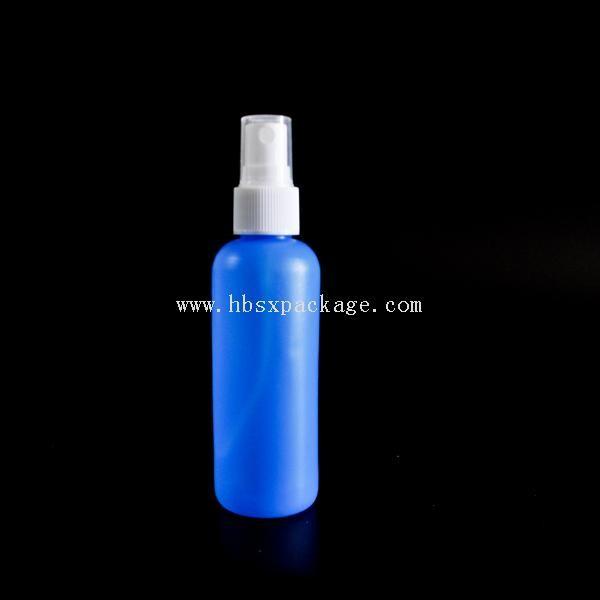 Quality 2017 new arrival bottle 100ml HDPE plastic spray bottle custom color for sell for sale