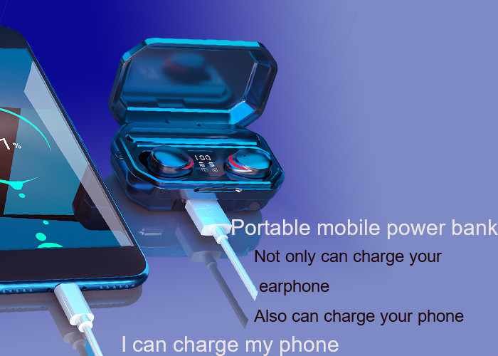 Bluetooth Earbuds Wireless Earphones With Mic HiFi 3D Stereo Sound Noise Canceling In-Ear