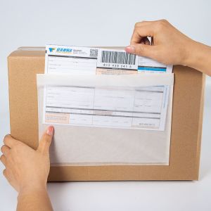 Biodegradable Invoice Enclosed Envelope Translucent Packing List Enclosed